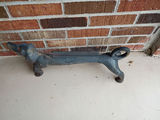 Cast Iron Dachshund Boot Scraper and Assorted Stones - thumbnail 2 of 4