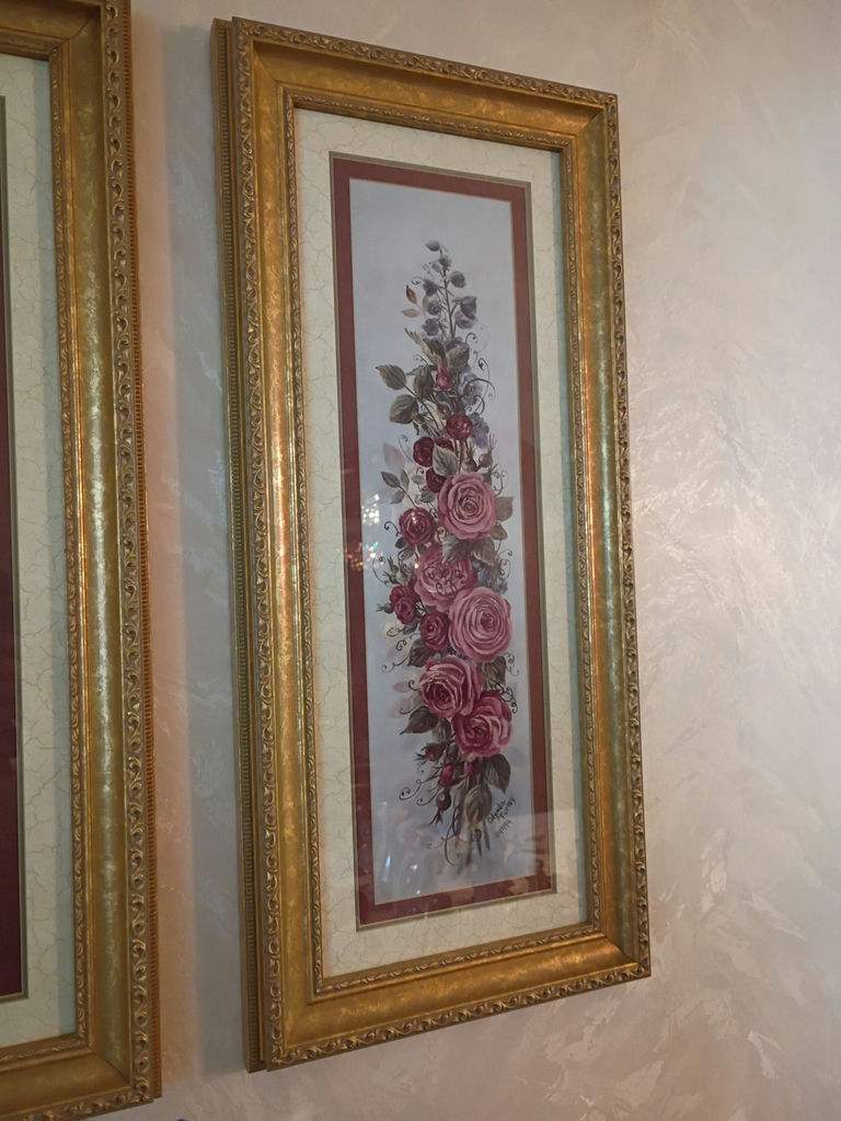 Pair of Framed Floral Prints - image 4 of 6