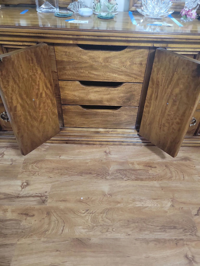 Wooden Dresser with Dual Mirrors - image 4 of 5
