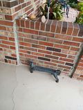 Cast Iron Dachshund Boot Scraper and Assorted Stones - thumbnail 1 of 4