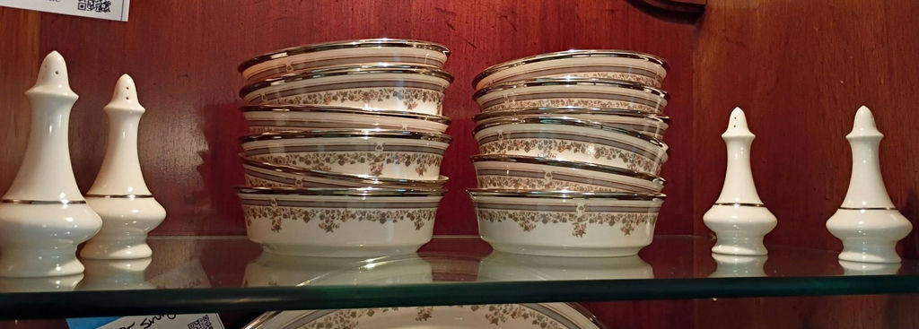 Lenox Serving Bowls and Salt and Pepper Shakers - image 1 of 7