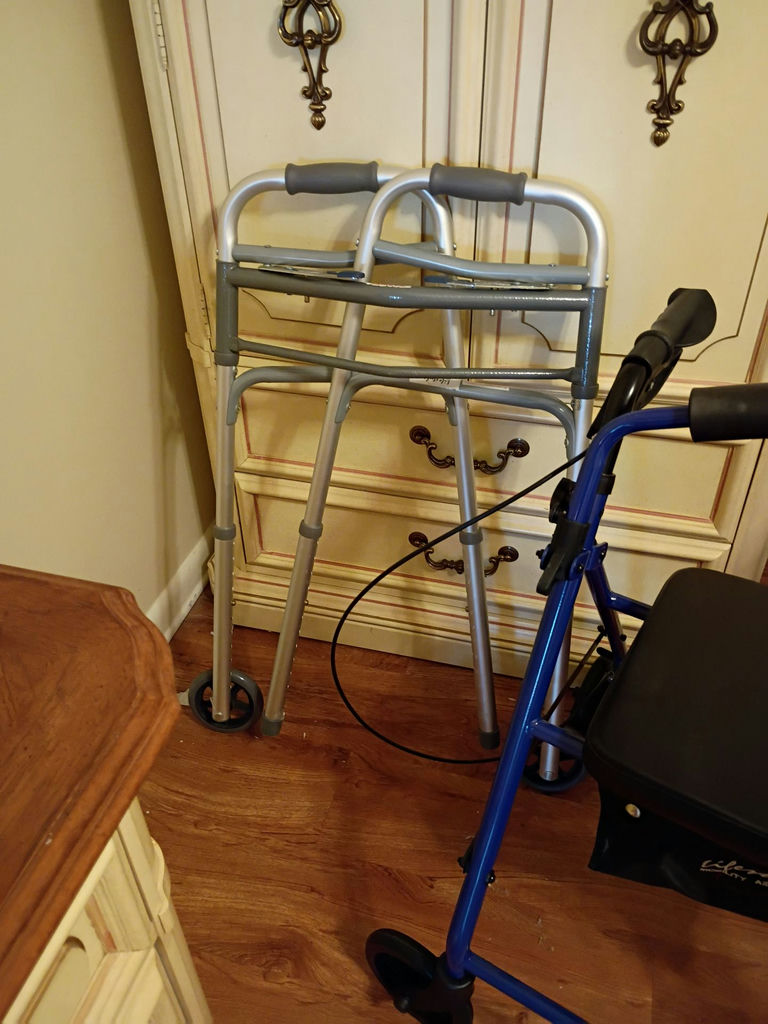 Three Walkers Including Rollator Walker - image 3 of 4