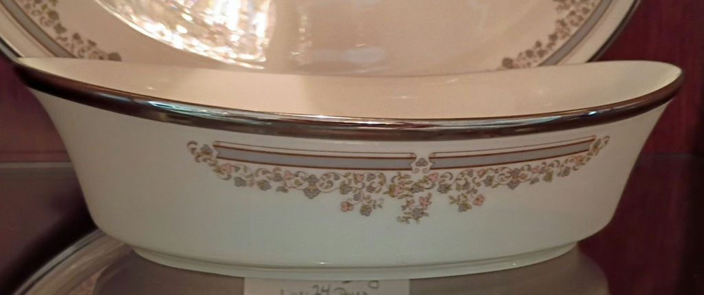 Lenox Lace Point Serving Platter and Casserole Dish - image 2 of 4