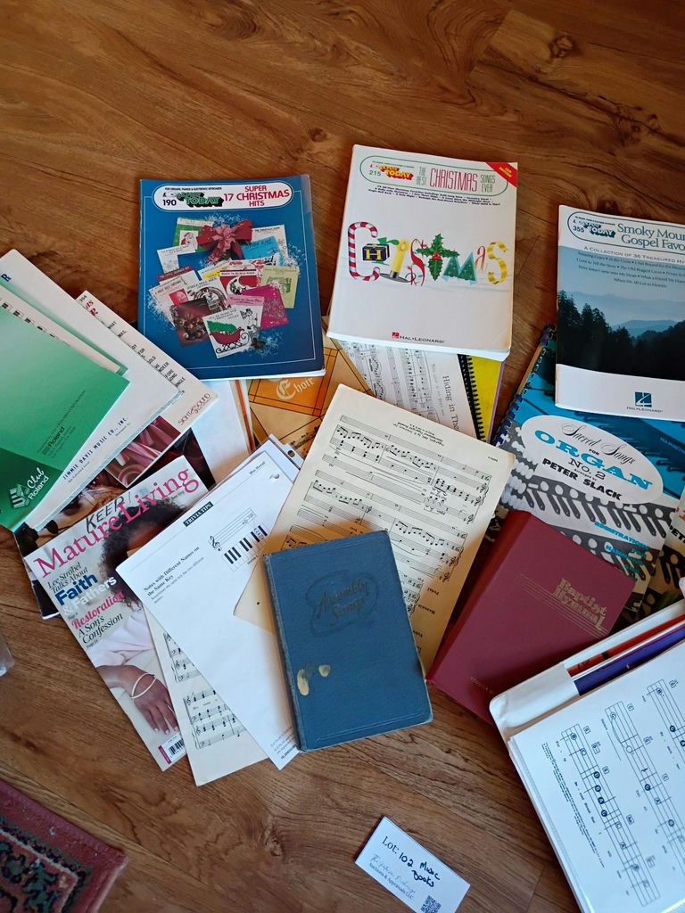 Collection of Music Books, Hymnals, and Sheet Music - image 2 of 5