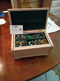 Jewelry Box with Assorted Costume Jewelry - thumbnail 1 of 4