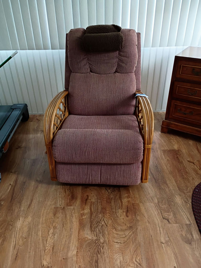 Upholstered Rocking Recliner Chair - image 1 of 4