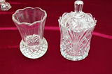 Assorted Cut Glass Decorative Tableware Pieces - thumbnail 4 of 4