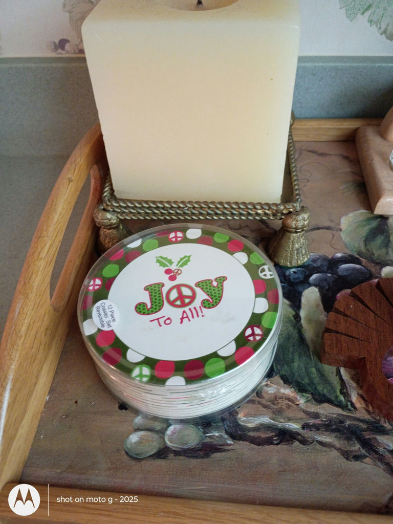 Decorative Serving Tray, Placemats, and Assorted Table Accessories - image 2 of 5