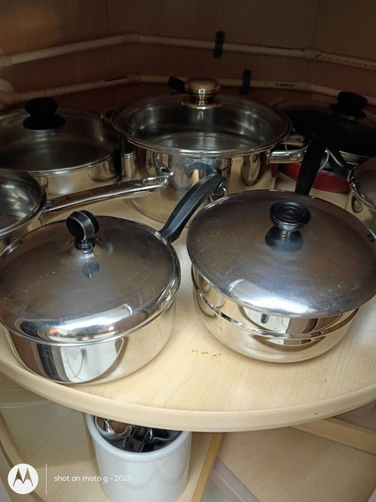 Assorted Stainless Steel Pots and Pans - image 1 of 6