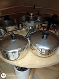 Assorted Stainless Steel Pots and Pans - thumbnail 1 of 6