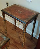 Set of Three Floral Painted Nesting Tables - thumbnail 4 of 6