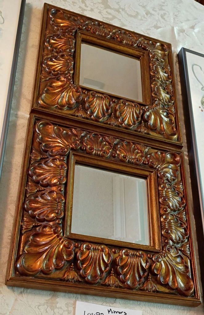 Decorative Wall Mirrors and Floral Framed Prints - image 3 of 4