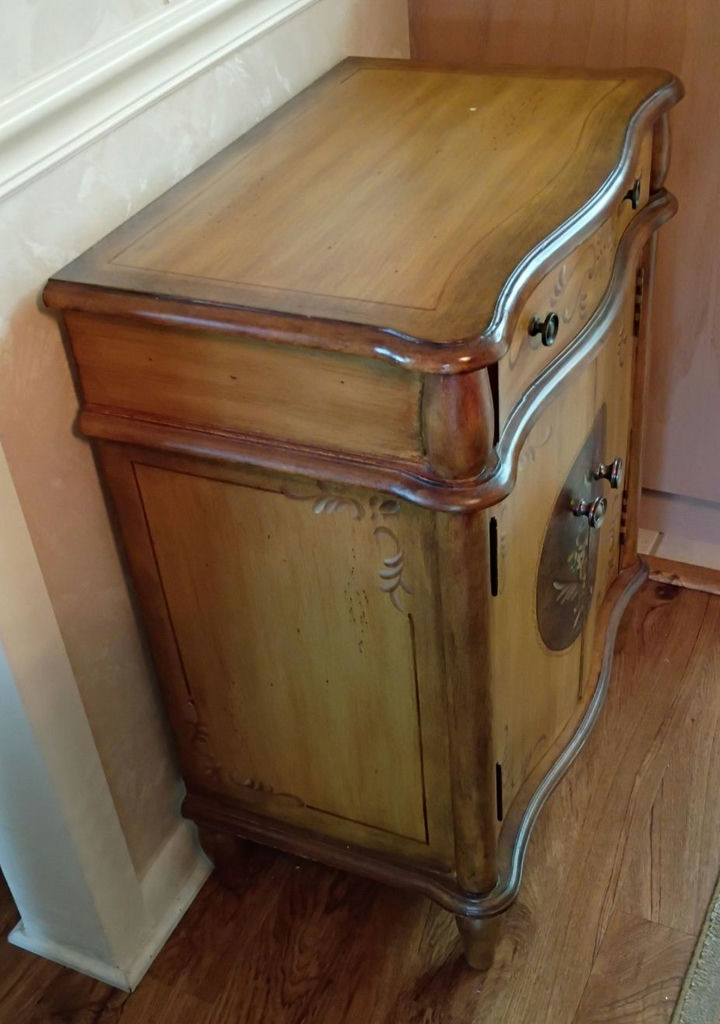 Decorative Wooden Accent Cabinet with Drawer - image 5 of 7