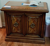 Wooden Cabinet Side Table - thumbnail 1 of 4