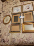 Assorted Framed Floral and Bird Wall Art with Empty Picture Frames - thumbnail 2 of 6