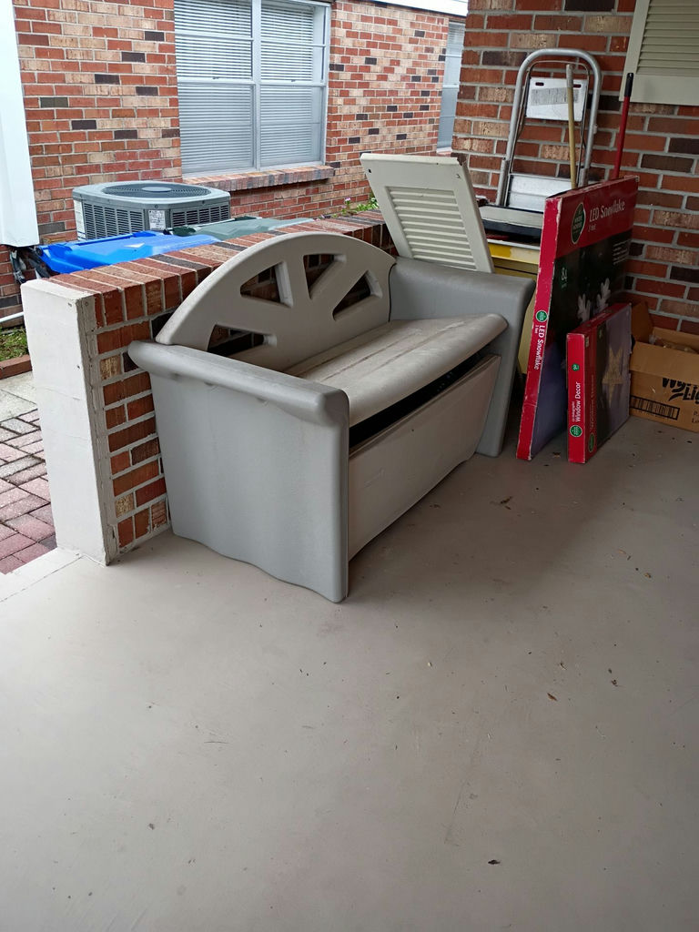 Outdoor Storage Bench, Pressure Washer, and Miscellaneous Items - image 3 of 3