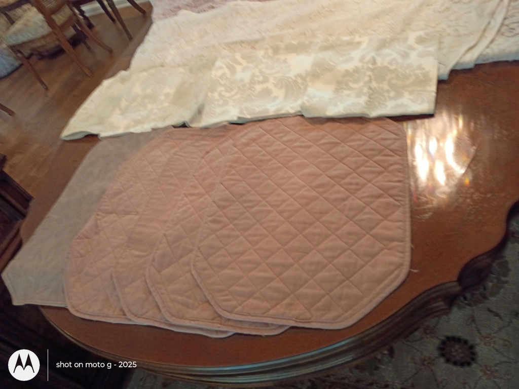 Assorted Table Linens, Placemats, and Decorative Doilies - image 5 of 18