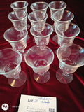 Set of 12 Fostoria Glass Goblets - thumbnail 1 of 5