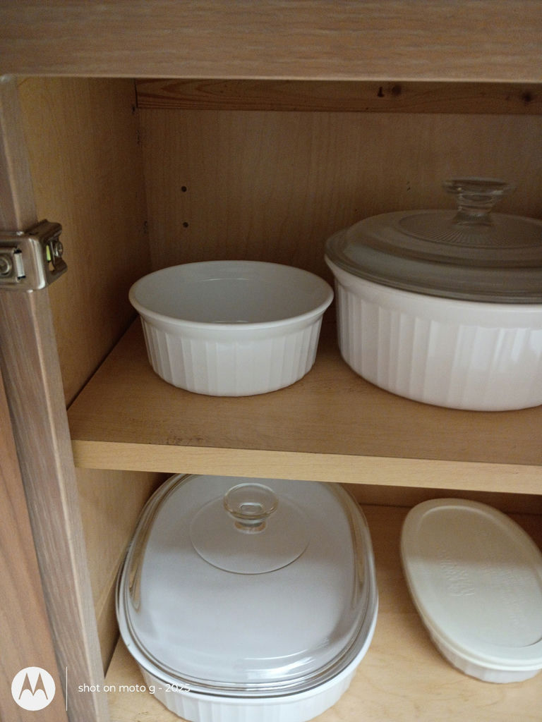 CorningWare White Baking Dish Set with Glass Lids - image 3 of 5