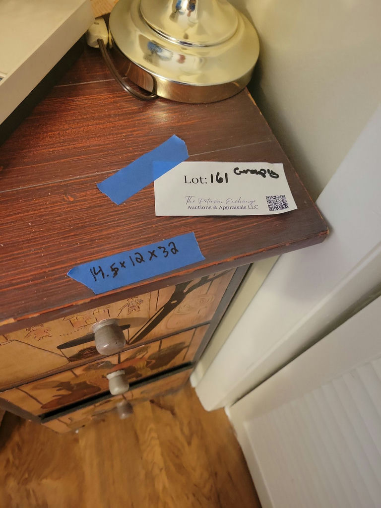 Table Fan, Desk Lamp, and Three-Drawer Storage Cabinet - image 5 of 5