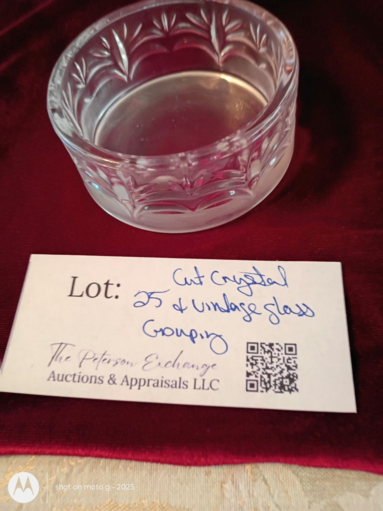 Cut Crystal and Vintage Glass Bowls Grouping - image 5 of 5