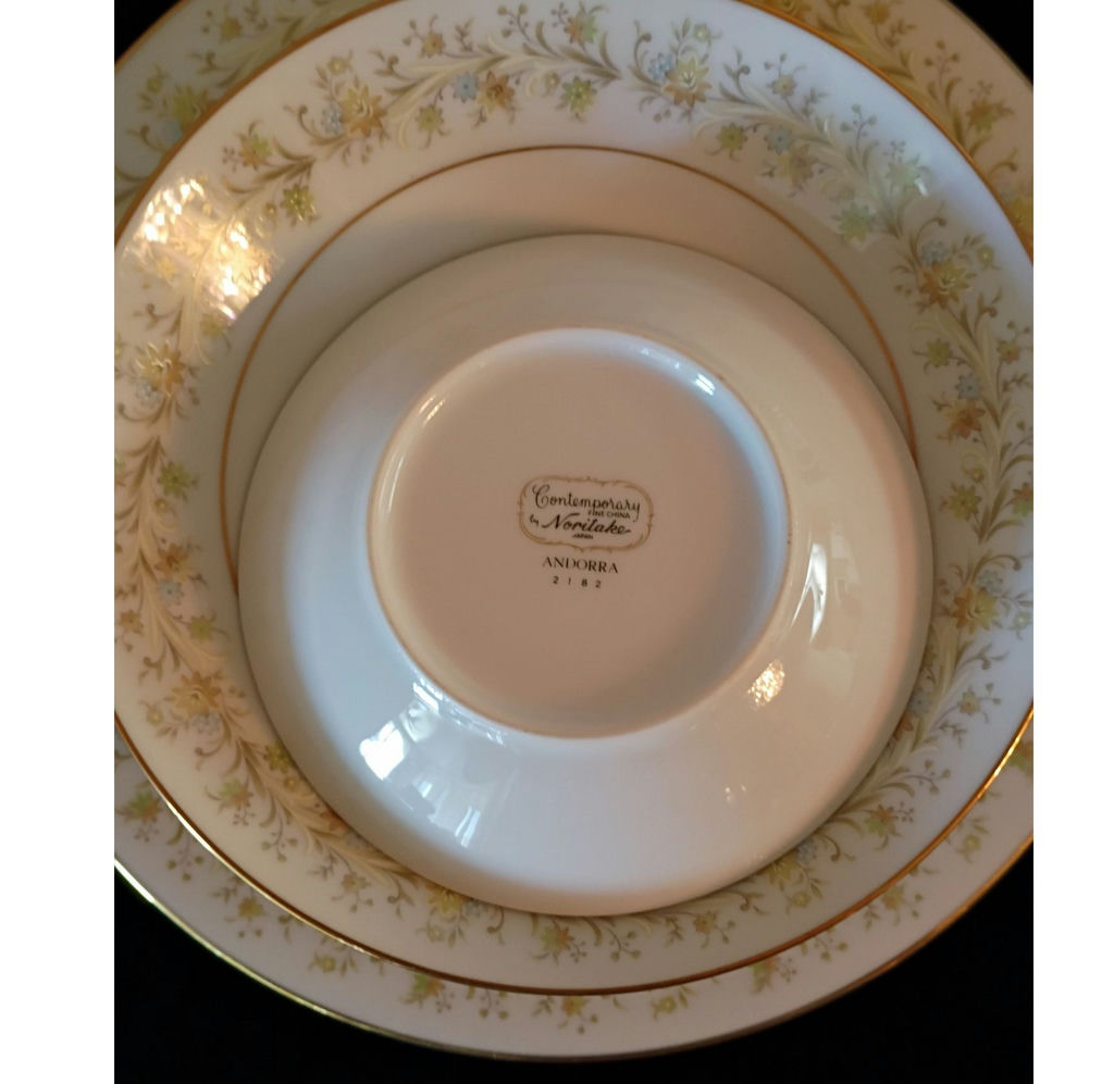 Contemporary Noritake Andorra China Dinnerware Set - image 7 of 7