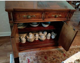 White Fine Furniture Expandable Sideboard Cabinet - thumbnail 8 of 9