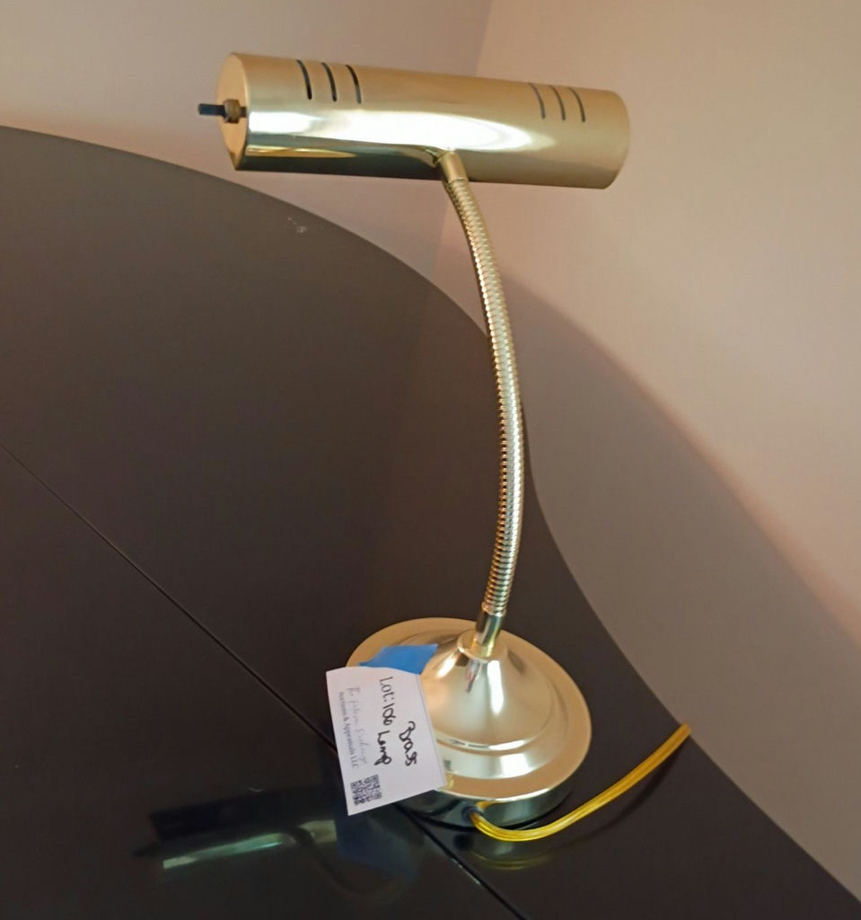 Brass Gooseneck Desk Lamp - image 3 of 4