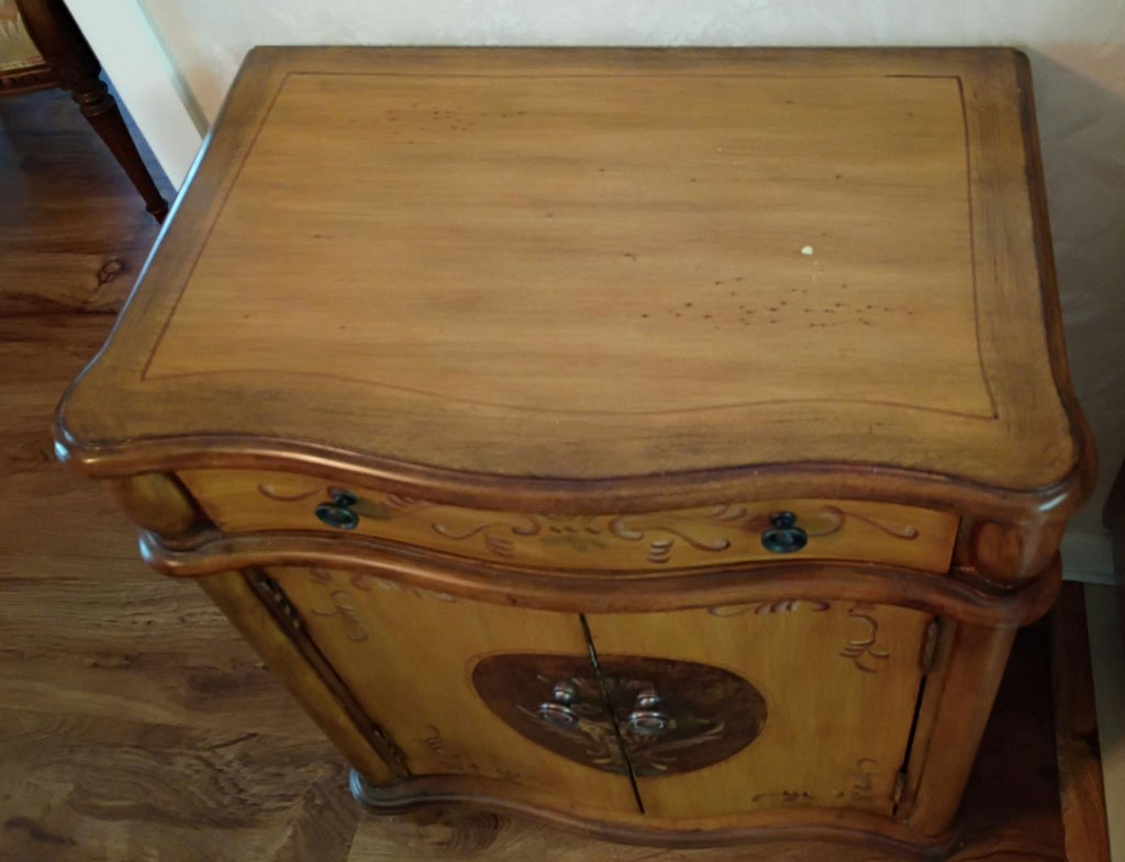 Decorative Wooden Accent Cabinet with Drawer - image 2 of 7