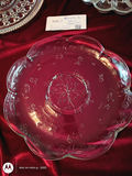 Set of Three Clear Glass Serving Platters - thumbnail 4 of 4