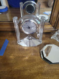 Decorative Crystal Clock and Assorted Home Decor Items - thumbnail 3 of 6