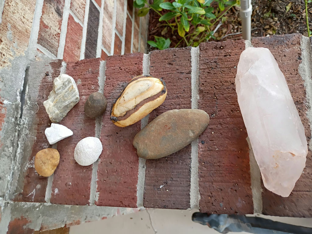 Cast Iron Dachshund Boot Scraper and Assorted Stones - image 3 of 4