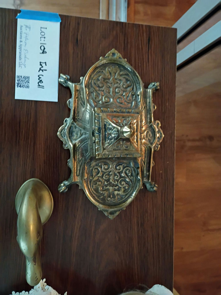 Decorative Metal Inkwell - image 1 of 3