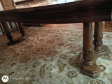 Wood Dining Table and Six Cane-Back Chairs - thumbnail 14 of 15
