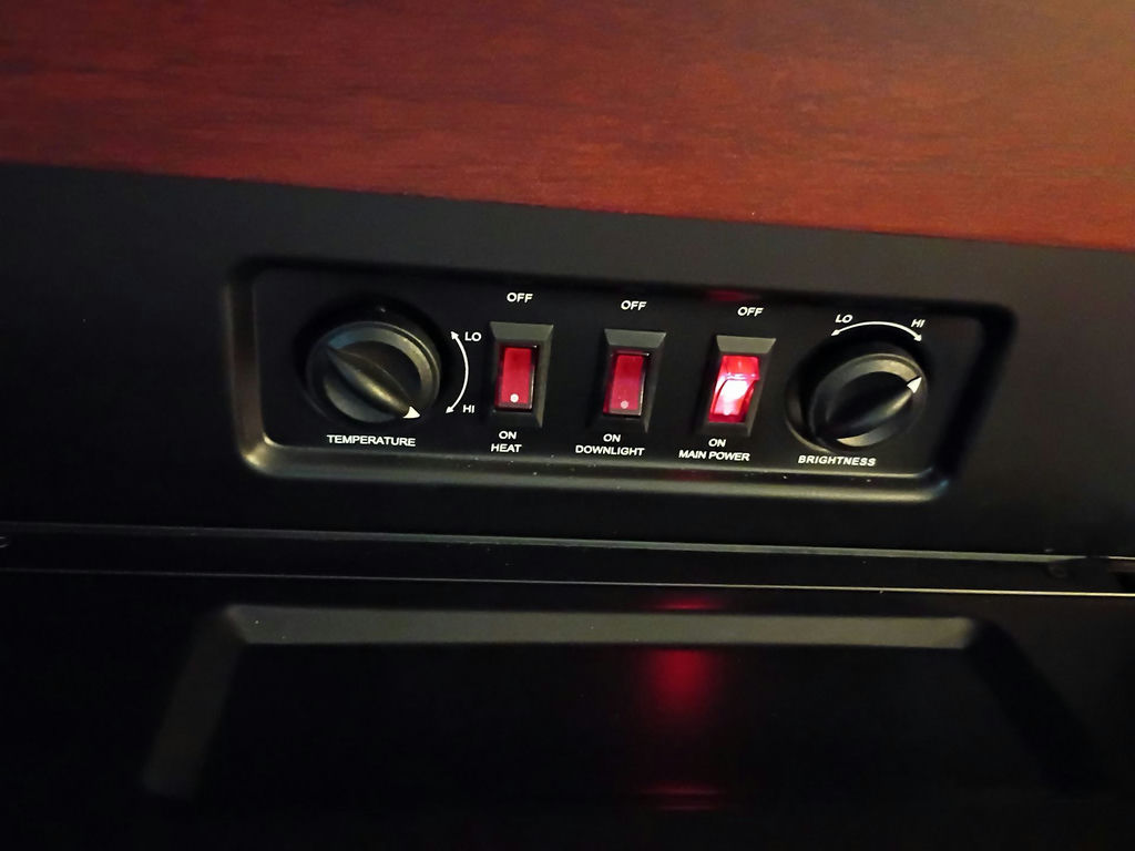 Electric Fireplace Mantel - image 6 of 7