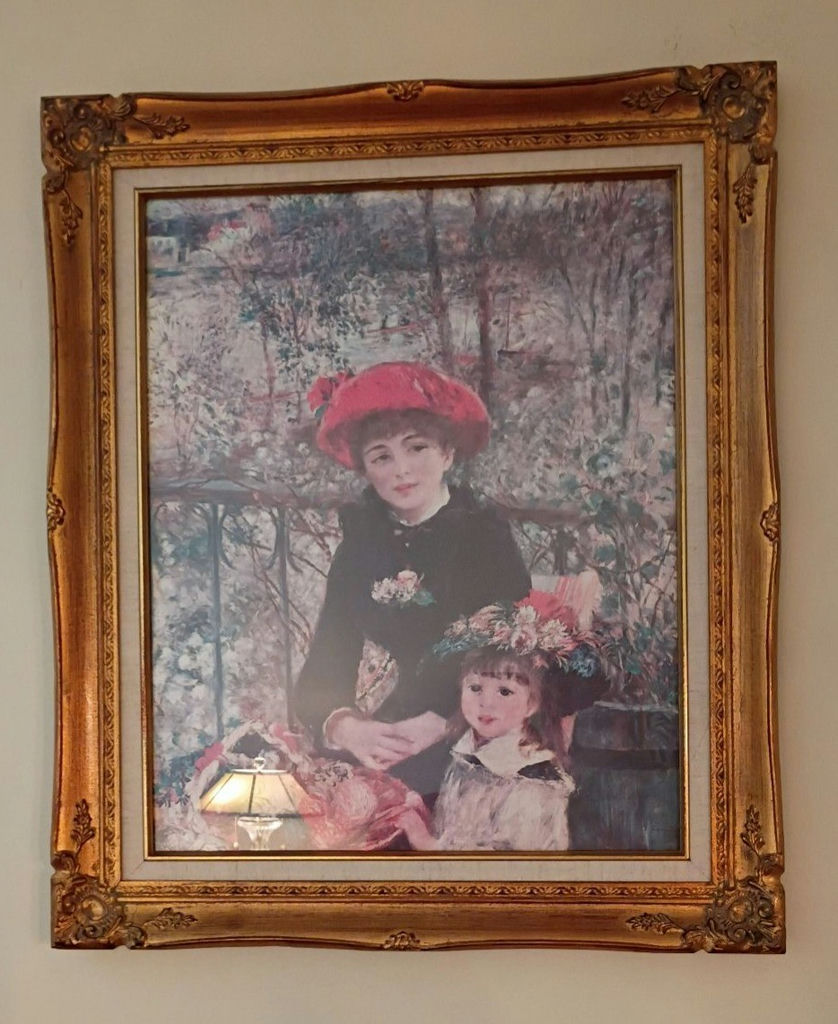 Framed Print of Two Girls - image 1 of 5