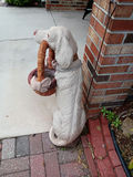 Dog Garden Statue with Basket - thumbnail 3 of 3