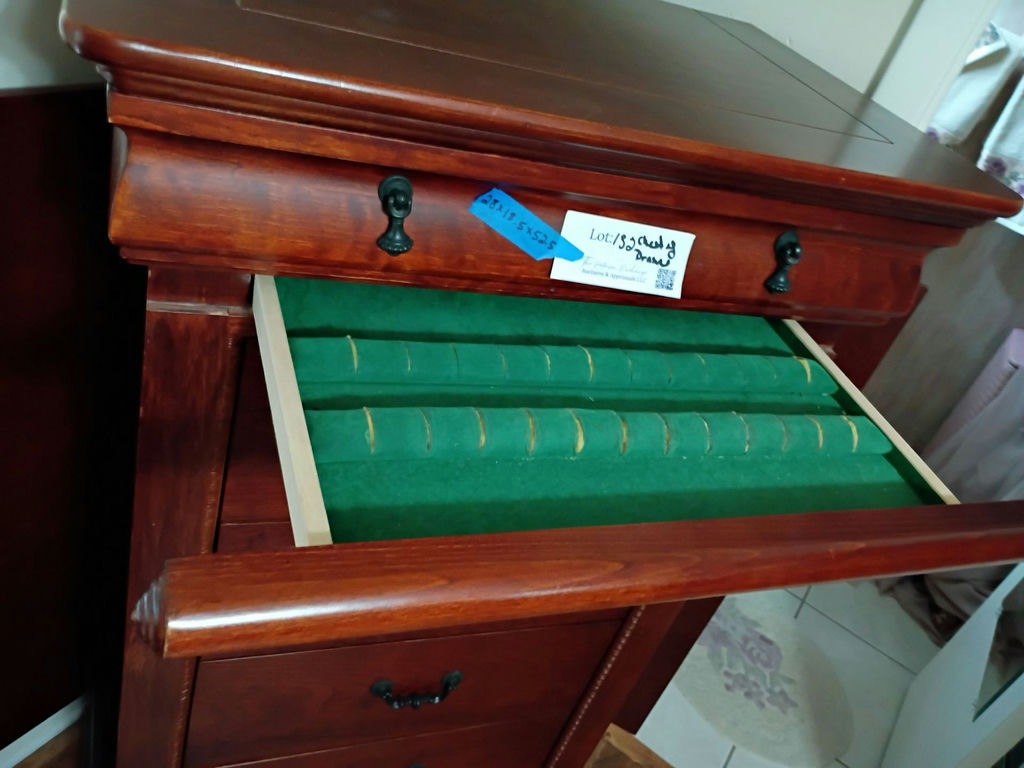 Wooden Jewelry Armoire Chest - image 8 of 8