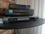 Sony VHS VCR and Magnavox DVD Player - thumbnail 2 of 4