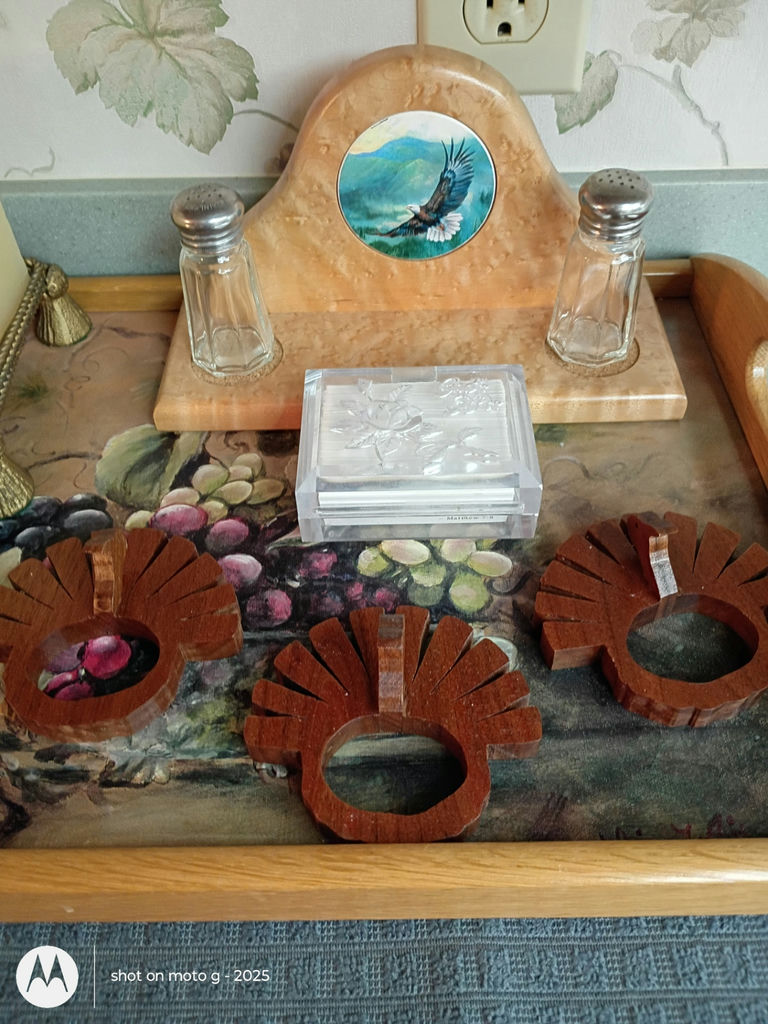 Decorative Serving Tray, Placemats, and Assorted Table Accessories - image 3 of 5
