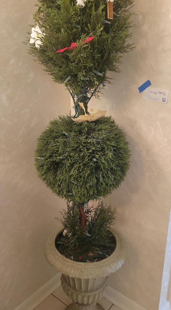 Decorative Topiary Tree in Urn Planter - image 3 of 5