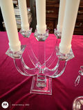 Crystal Candle Holders and Candelabra Set - thumbnail 2 of 4