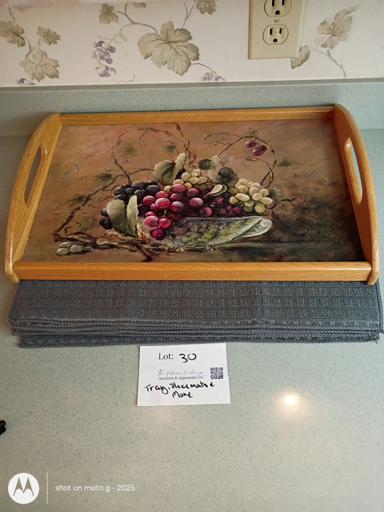 Decorative Serving Tray, Placemats, and Assorted Table Accessories - image 4 of 5