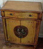 Decorative Wooden Accent Cabinet with Drawer - thumbnail 1 of 7