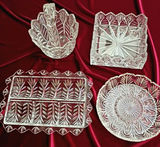 Assorted Cut Glass Serving Dishes and Basket - thumbnail 1 of 4
