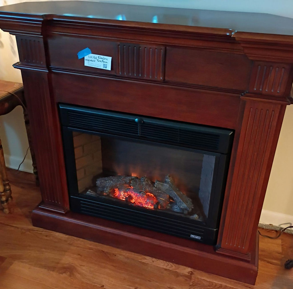 Electric Fireplace Mantel - image 3 of 7