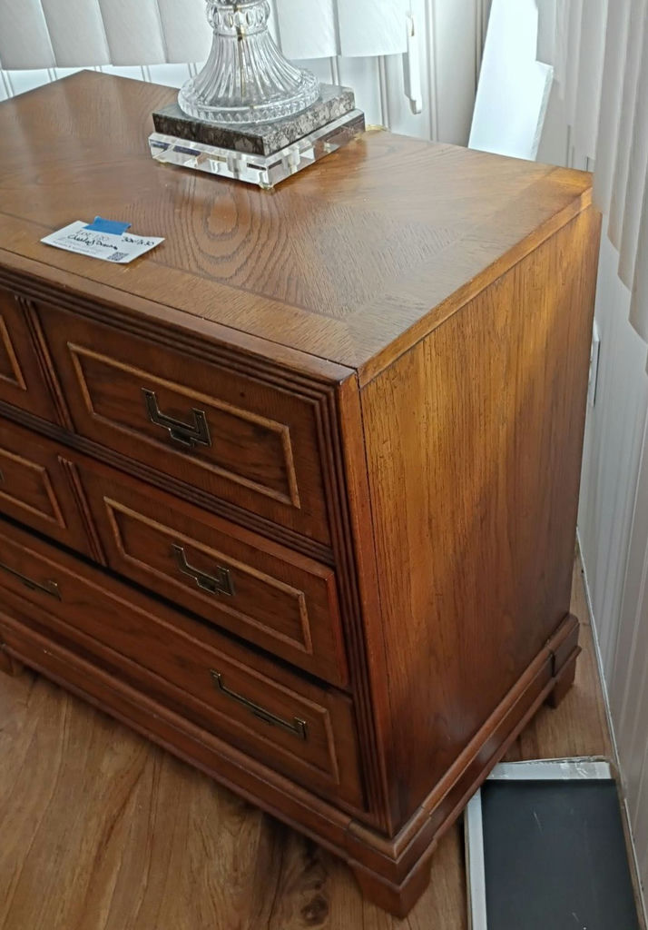 Wooden three-Drawer Chest - image 6 of 11