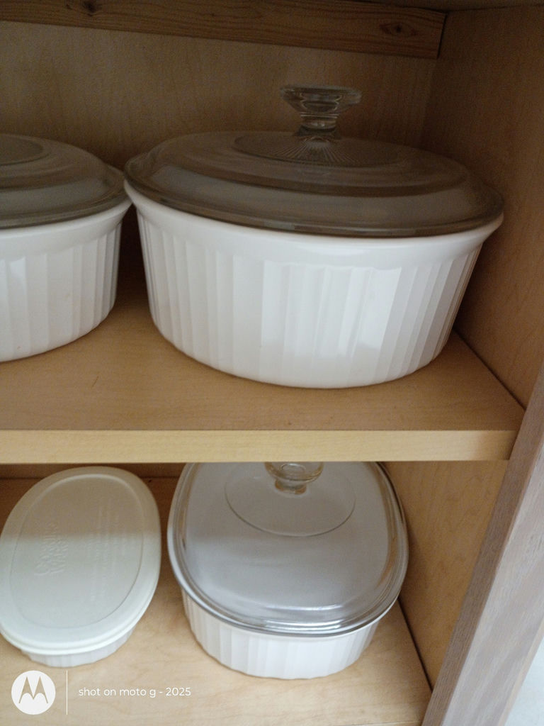 CorningWare White Baking Dish Set with Glass Lids - image 5 of 5