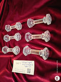 Set of Six Godinger Crystal Knife and Chopstick Rests - thumbnail 2 of 4