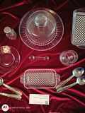 Mixed Glass Serving Pieces and Spoons - thumbnail 1 of 4